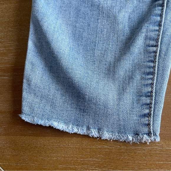 Style & Co Light Wash High Rise Waist Straight Leg Ankle Cropped Jean Plus Sz 14 - Picture 4 of 12